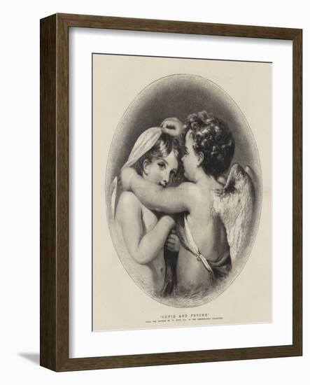 Cupid and Psyche-William Etty-Framed Giclee Print