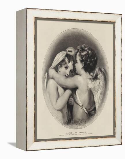 Cupid and Psyche-William Etty-Framed Premier Image Canvas