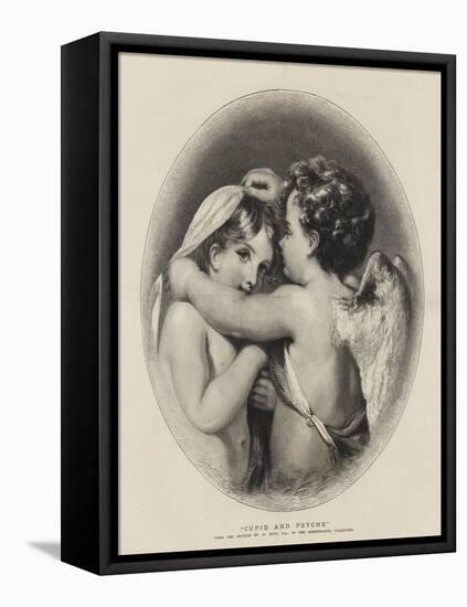 Cupid and Psyche-William Etty-Framed Premier Image Canvas