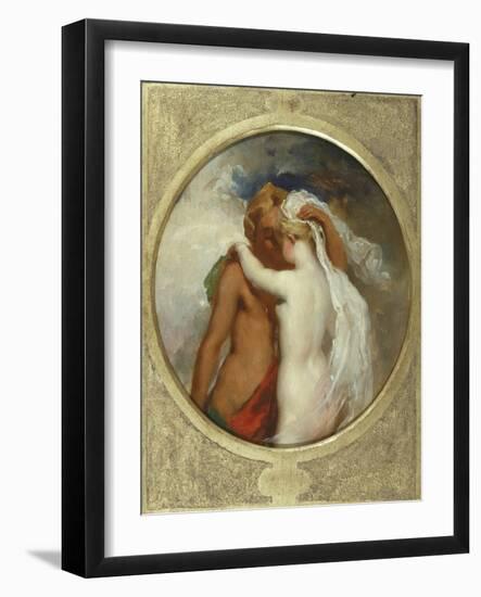 Cupid and Psyche-William Etty-Framed Giclee Print