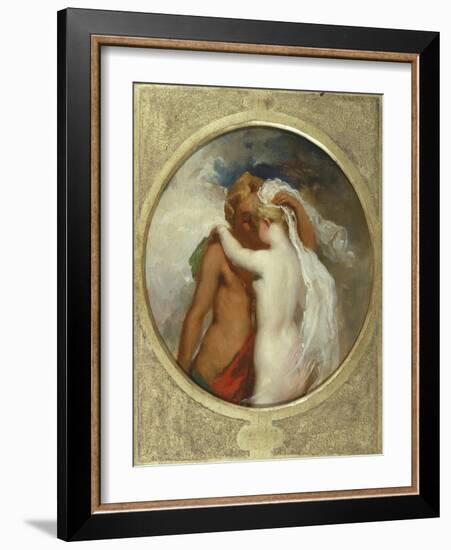 Cupid and Psyche-William Etty-Framed Giclee Print