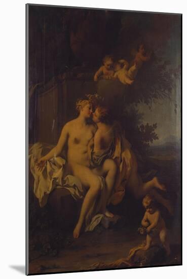 Cupid and Psyche-Jacopo Amigoni-Mounted Giclee Print