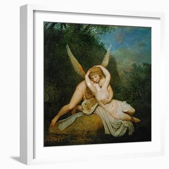 Cupid and Psyque, c. 1787-1794.-Antonio Canova-Framed Giclee Print