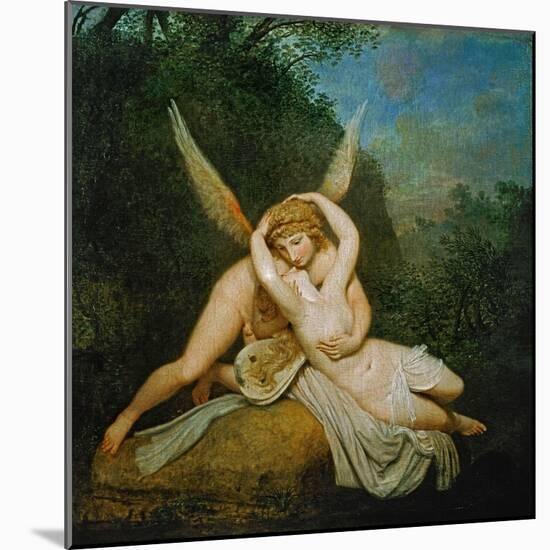 Cupid and Psyque, c. 1787-1794.-Antonio Canova-Mounted Giclee Print