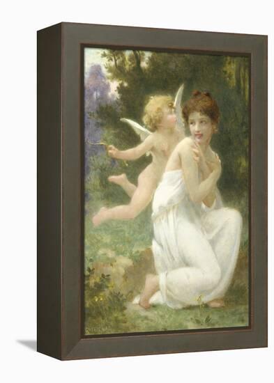 Cupid and Venus-Guillaume Seignac-Framed Premier Image Canvas