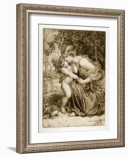 Cupid Bound, 1908-Anna Lea Merritt-Framed Giclee Print