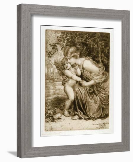 Cupid Bound, 1908-Anna Lea Merritt-Framed Giclee Print