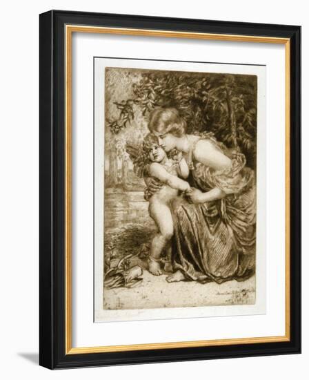 Cupid Bound, 1908-Anna Lea Merritt-Framed Giclee Print