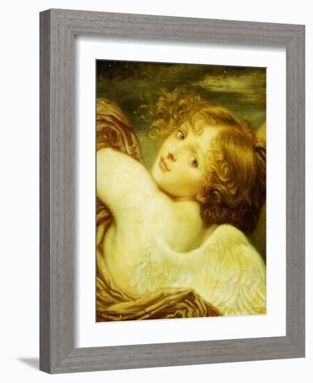 Cupid, circa 1786-Jean-Baptiste Greuze-Framed Giclee Print