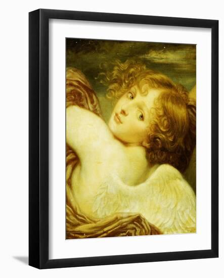 Cupid, circa 1786-Jean-Baptiste Greuze-Framed Giclee Print