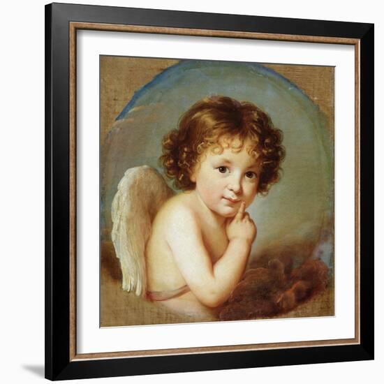 Cupid, Late 18th or 19th Century-Elisabeth Louise Vigee-LeBrun-Framed Giclee Print