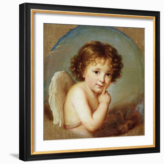 Cupid, Late 18th or 19th Century-Elisabeth Louise Vigee-LeBrun-Framed Giclee Print