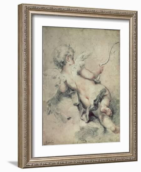 Cupid Lying on the Clouds-Rosalba Giovanna Carriera-Framed Giclee Print