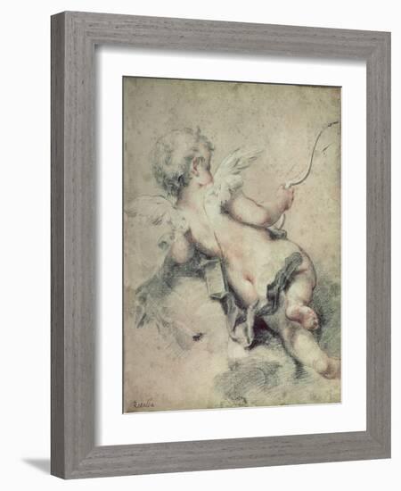 Cupid Lying on the Clouds-Rosalba Giovanna Carriera-Framed Giclee Print