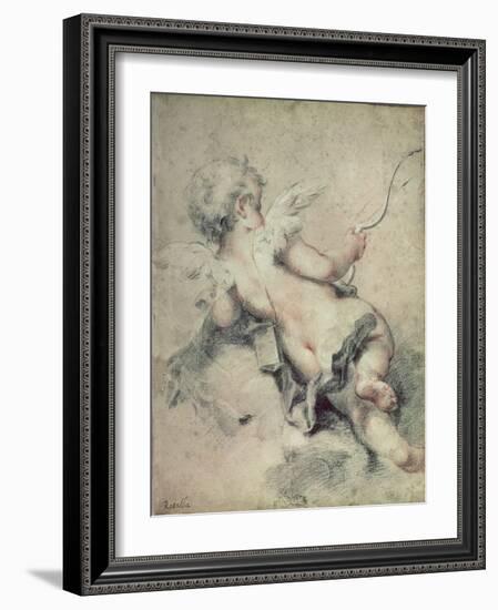 Cupid Lying on the Clouds-Rosalba Giovanna Carriera-Framed Giclee Print