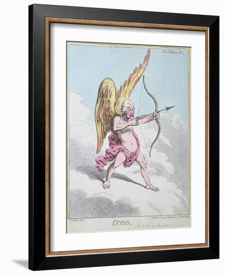 Cupid, Published by Hannah Humphrey in 1799-James Gillray-Framed Giclee Print