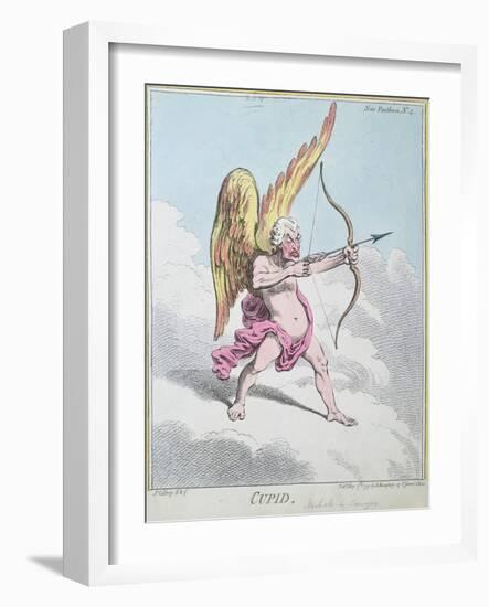 Cupid, Published by Hannah Humphrey in 1799-James Gillray-Framed Giclee Print