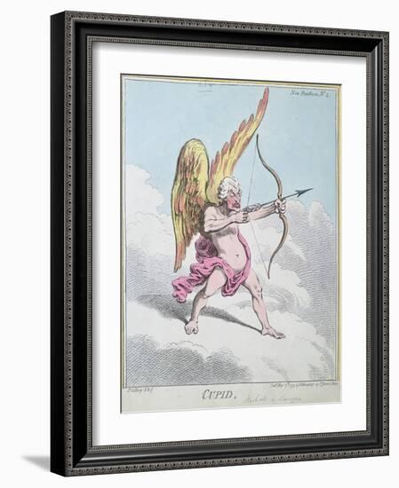 Cupid, Published by Hannah Humphrey in 1799-James Gillray-Framed Giclee Print