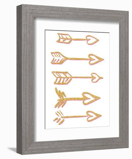 Cupid's Arrows-null-Framed Premium Giclee Print