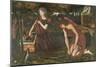 Cupid's Forge-Edward Burne-Jones-Mounted Giclee Print