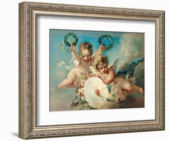 Cupid's Target-Francois Boucher-Framed Giclee Print