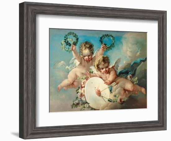 Cupid's Target-Francois Boucher-Framed Giclee Print