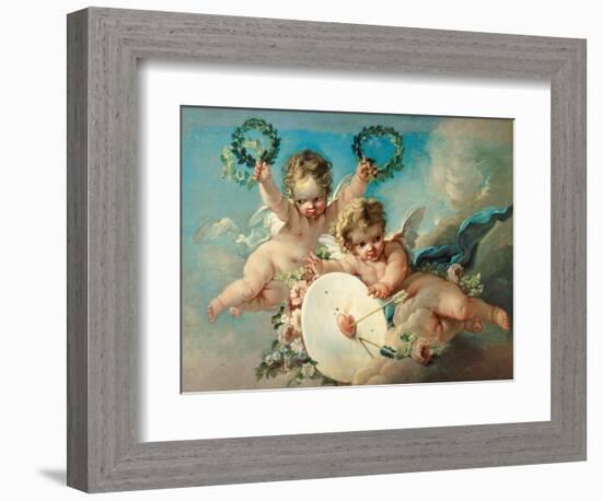 Cupid's Target-Francois Boucher-Framed Giclee Print