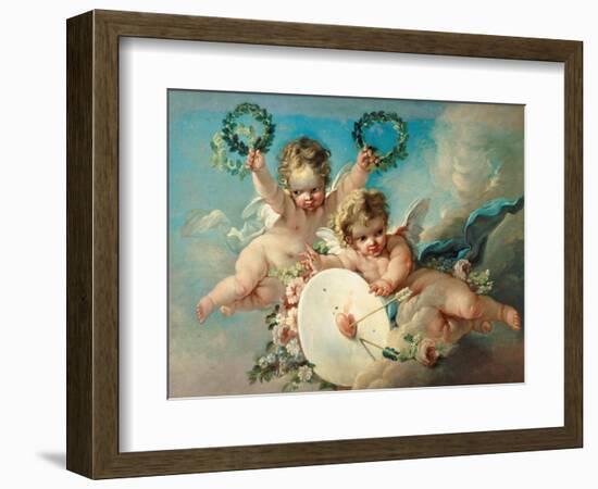 Cupid's Target-Francois Boucher-Framed Giclee Print