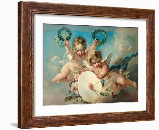 Cupid's Target-Francois Boucher-Framed Giclee Print