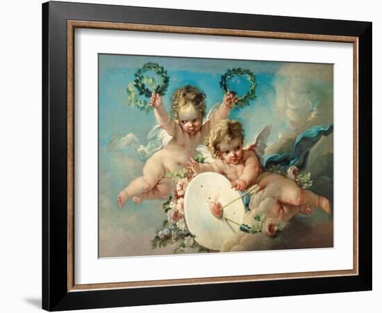 Cupid's Target-Francois Boucher-Framed Giclee Print