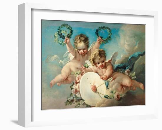 Cupid's Target-Francois Boucher-Framed Giclee Print