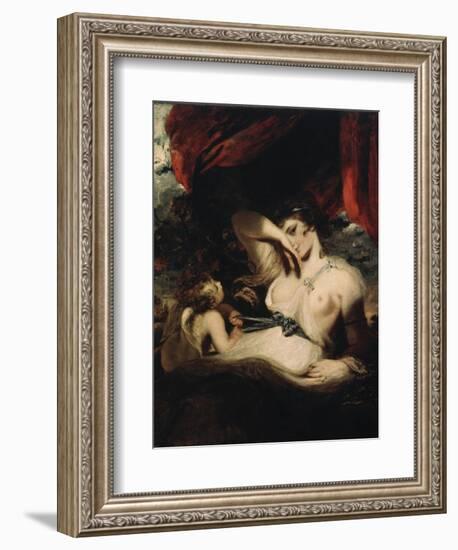 Cupid Untying the Zone of Venus, 1788-Joshua Reynolds-Framed Giclee Print