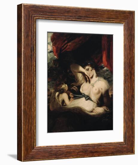 Cupid Untying the Zone of Venus, 1788-Joshua Reynolds-Framed Giclee Print