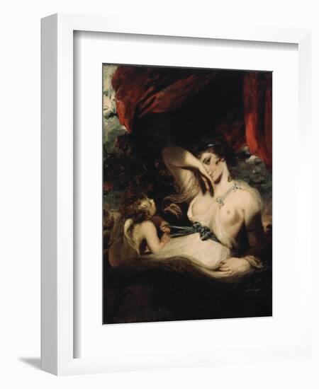 Cupid Untying the Zone of Venus, 1788-Joshua Reynolds-Framed Giclee Print