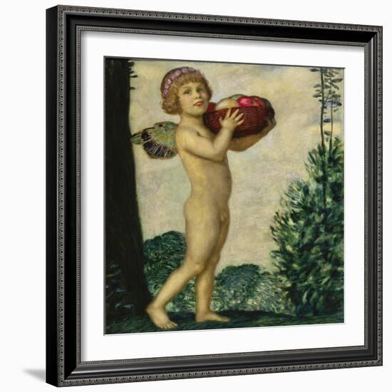 Cupid with Basket of Fruit, C. 1920-Franz von Stuck-Framed Giclee Print