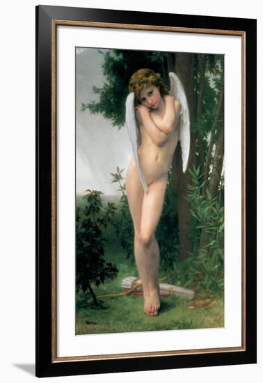 Cupidon, c.1875-William Adolphe Bouguereau-Framed Art Print