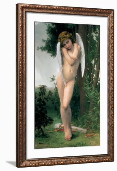 Cupidon, c.1875-William Adolphe Bouguereau-Framed Art Print