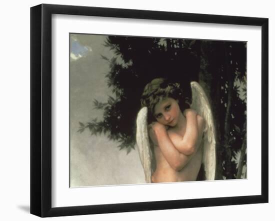 Cupidon-William Adolphe Bouguereau-Framed Premium Giclee Print