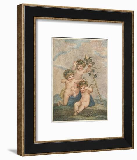 'Cupids', 1903-Francesco Bartolozzi-Framed Giclee Print