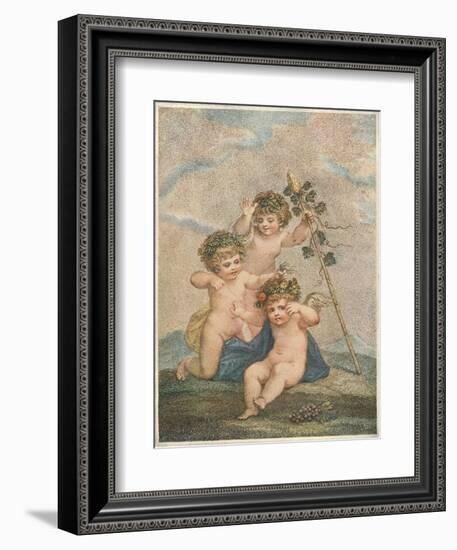 'Cupids', 1903-Francesco Bartolozzi-Framed Giclee Print