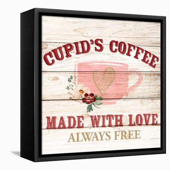 Cupids Coffee-Allen Kimberly-Framed Stretched Canvas