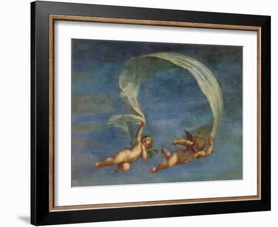 Cupids Leading Adonis to Venus, 1625-Francesco Albani-Framed Giclee Print