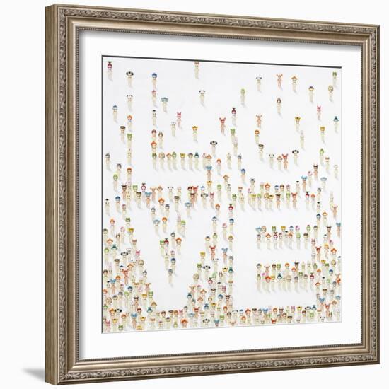 Cupie Love-Sydney Edmunds-Framed Giclee Print