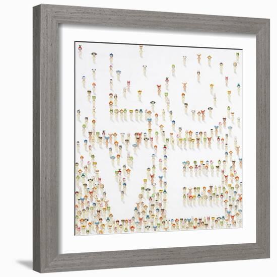 Cupie Love-Sydney Edmunds-Framed Giclee Print