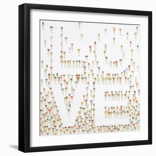 Cupie Love-Sydney Edmunds-Framed Giclee Print