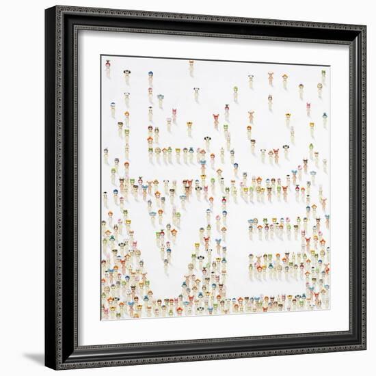 Cupie Love-Sydney Edmunds-Framed Giclee Print