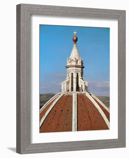 Cupola, Designed-Filippo Brunelleschi-Framed Giclee Print