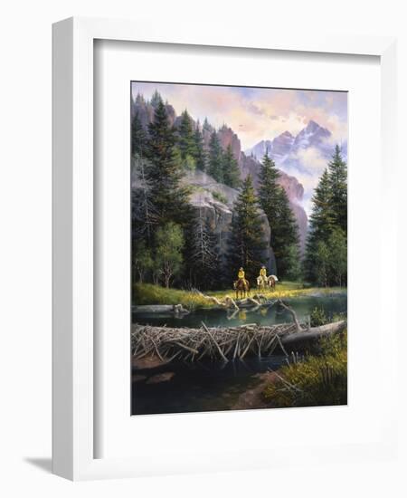 Cure of the Rockies-Jack Sorenson-Framed Premium Giclee Print