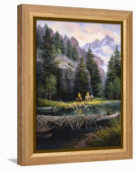 Cure of the Rockies-Jack Sorenson-Framed Stretched Canvas