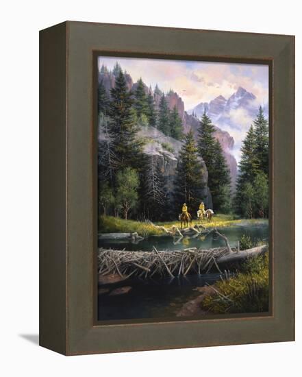 Cure of the Rockies-Jack Sorenson-Framed Stretched Canvas